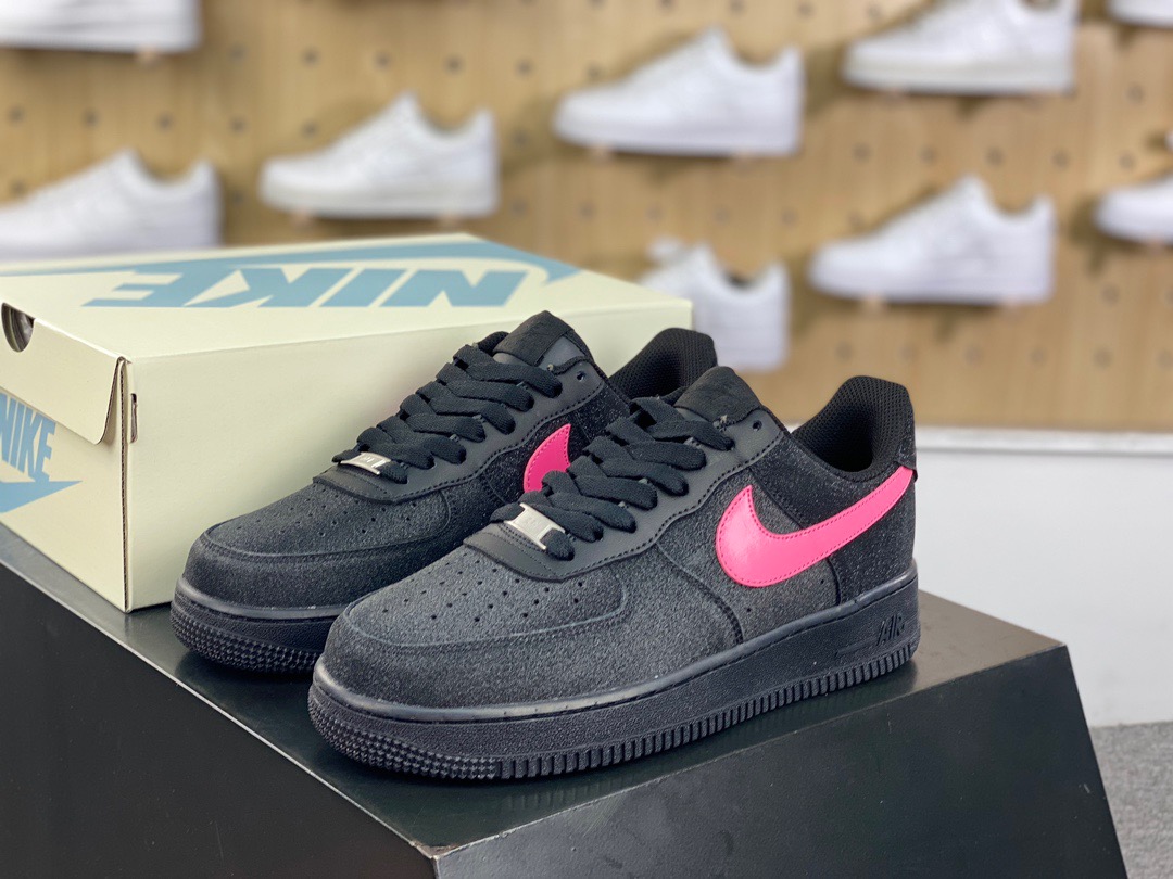 Nike Air Force 1 'Black Rose' Low Black/Pink