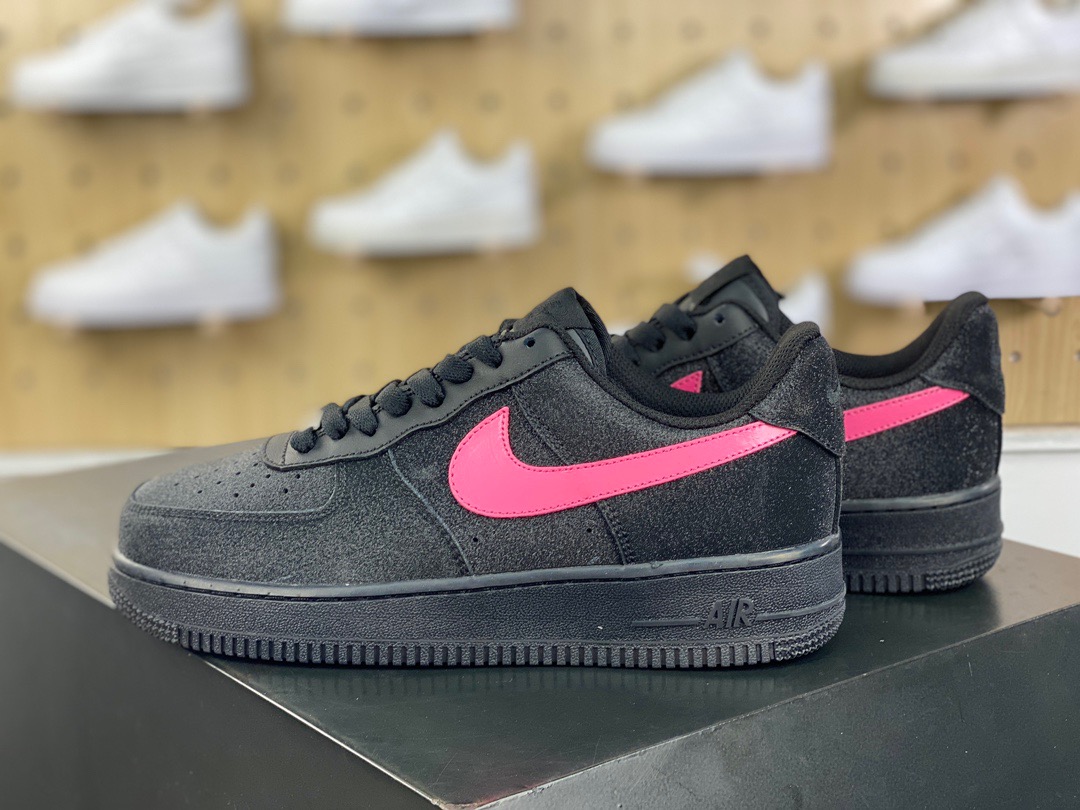 Nike Air Force 1 'Black Rose' Low Black/Pink