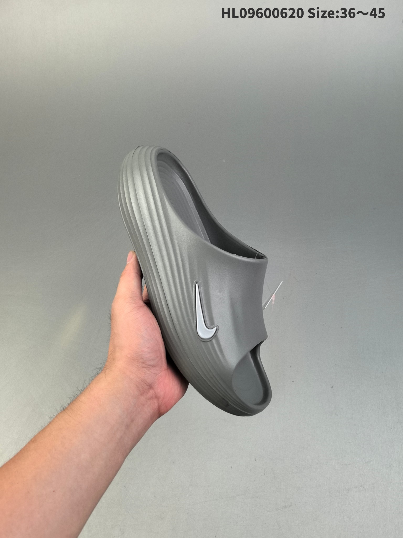 Nike ReactX Rejuven8 Slides Black