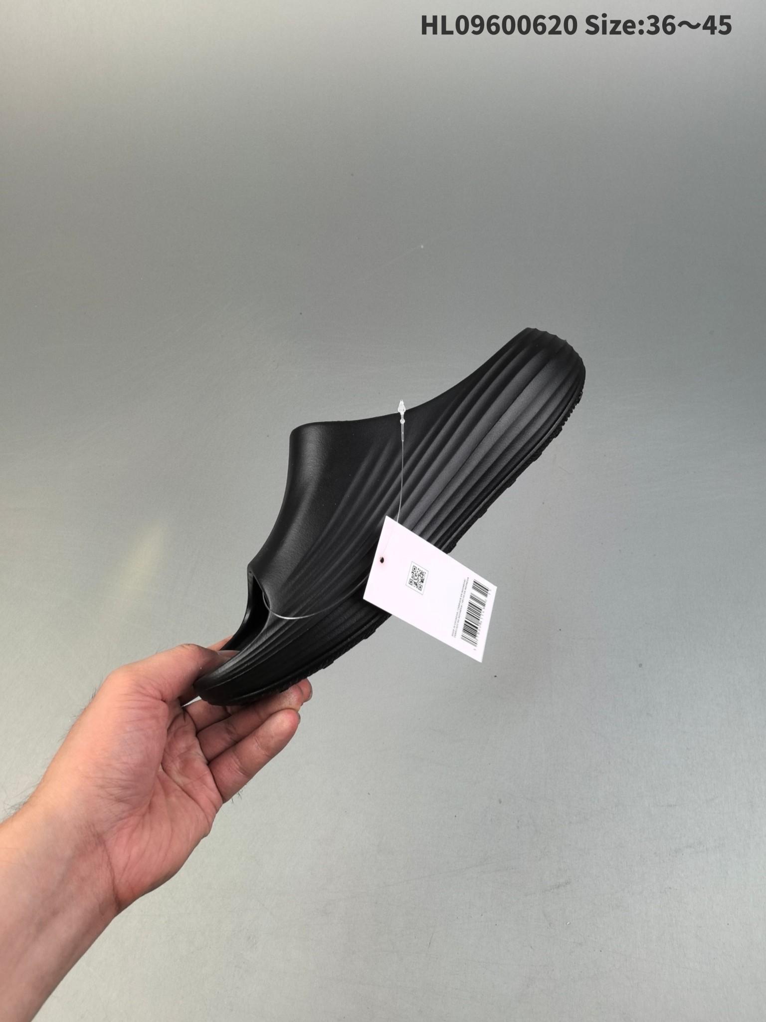 Nike ReactX Rejuven8 Slides Black