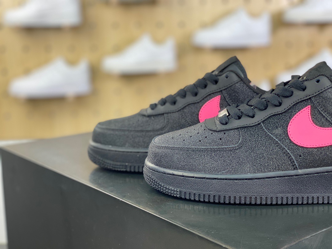 Nike Air Force 1 'Black Rose' Low Black/Pink