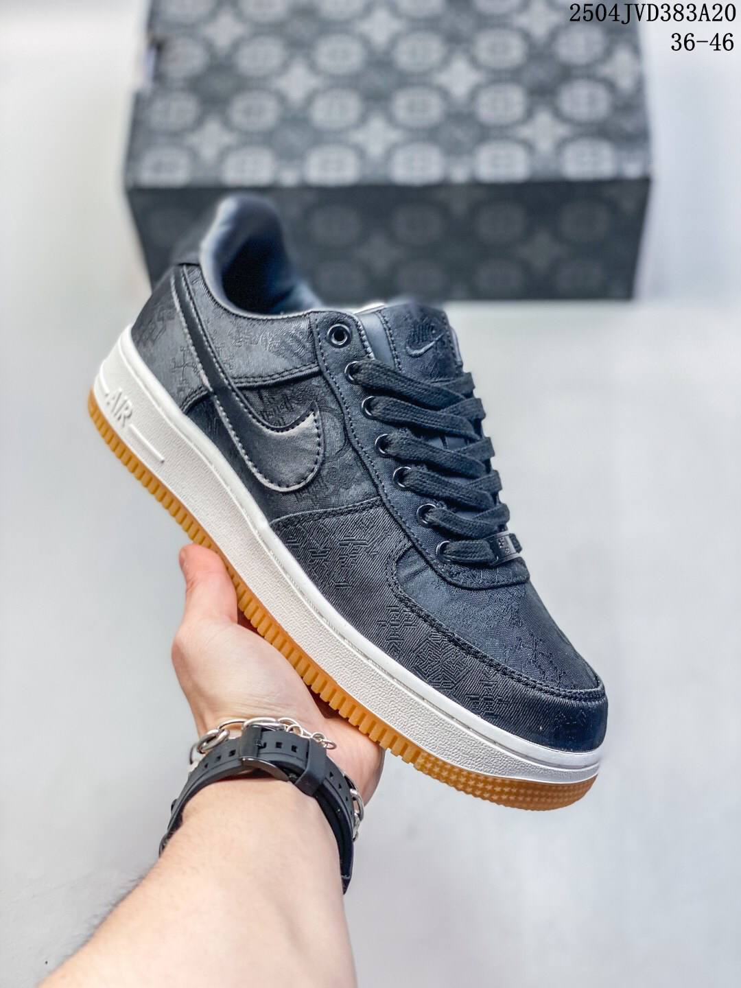 Nike Air Force 1 '07 Low Gum Black
