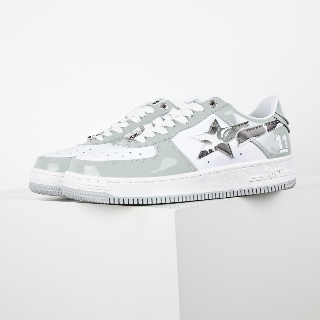 Bape Sta Low Sneakers Gray