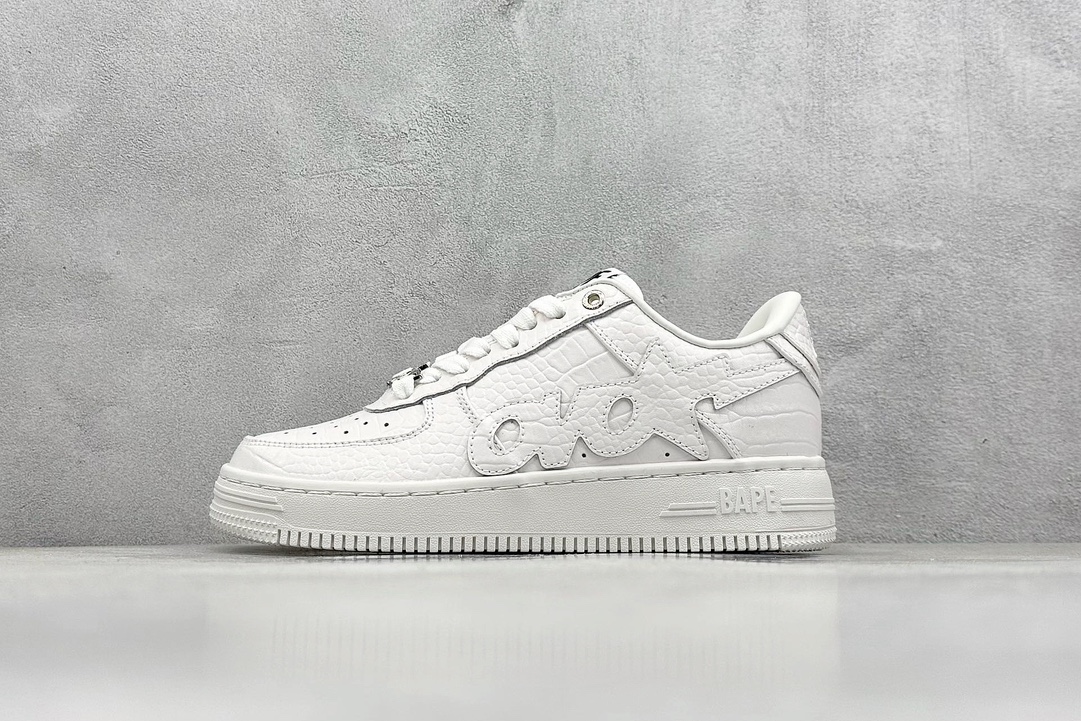 Bape STA Low-Top Sneakers White