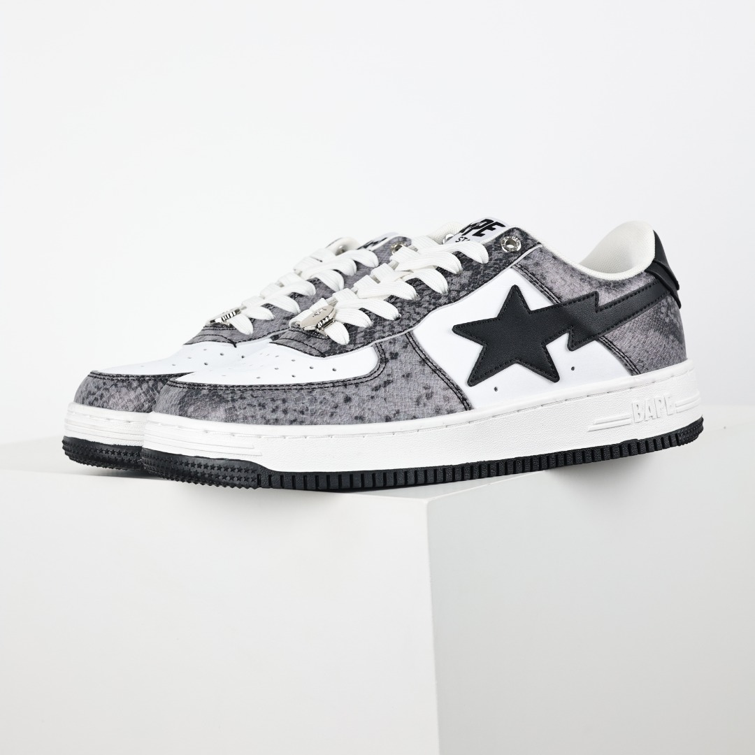 BAPE STA Low Sneakers Black
