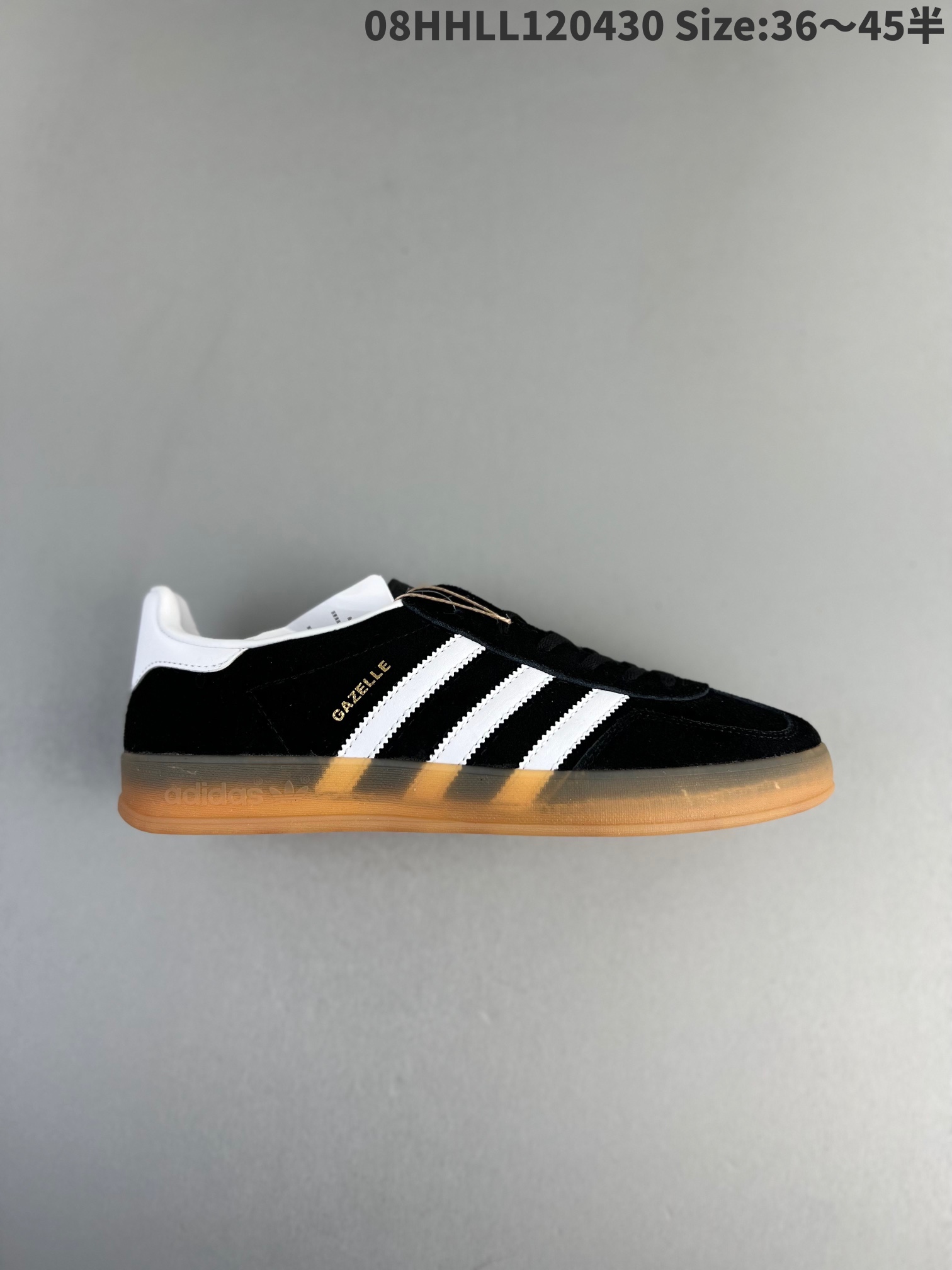 Adidas Gazelle Indoor Suede Sneaker Black