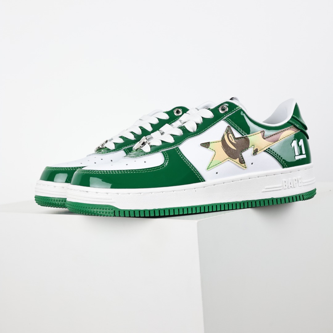 Bape STA Low-Top Sneaker Green