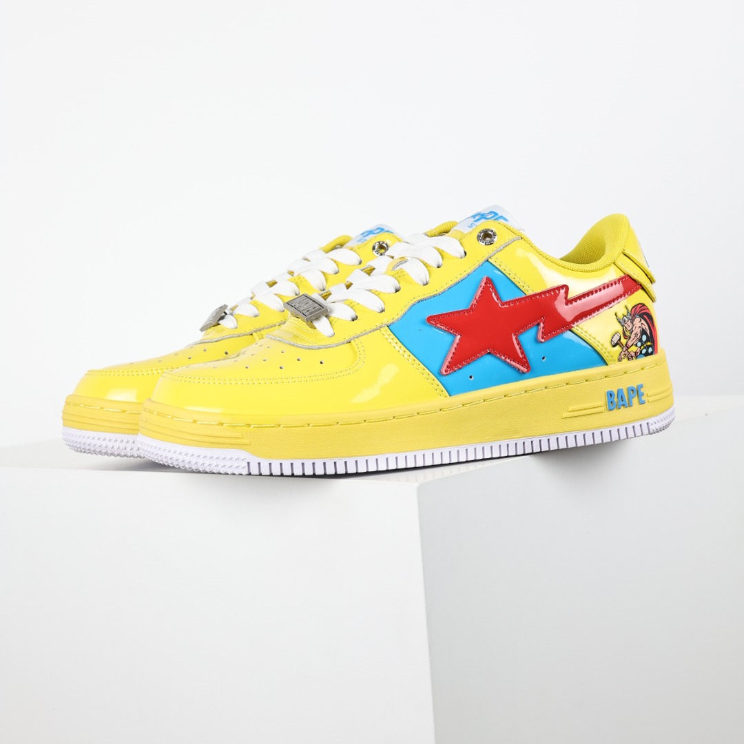 BAPE STA Marvel Low Sneakers Multi