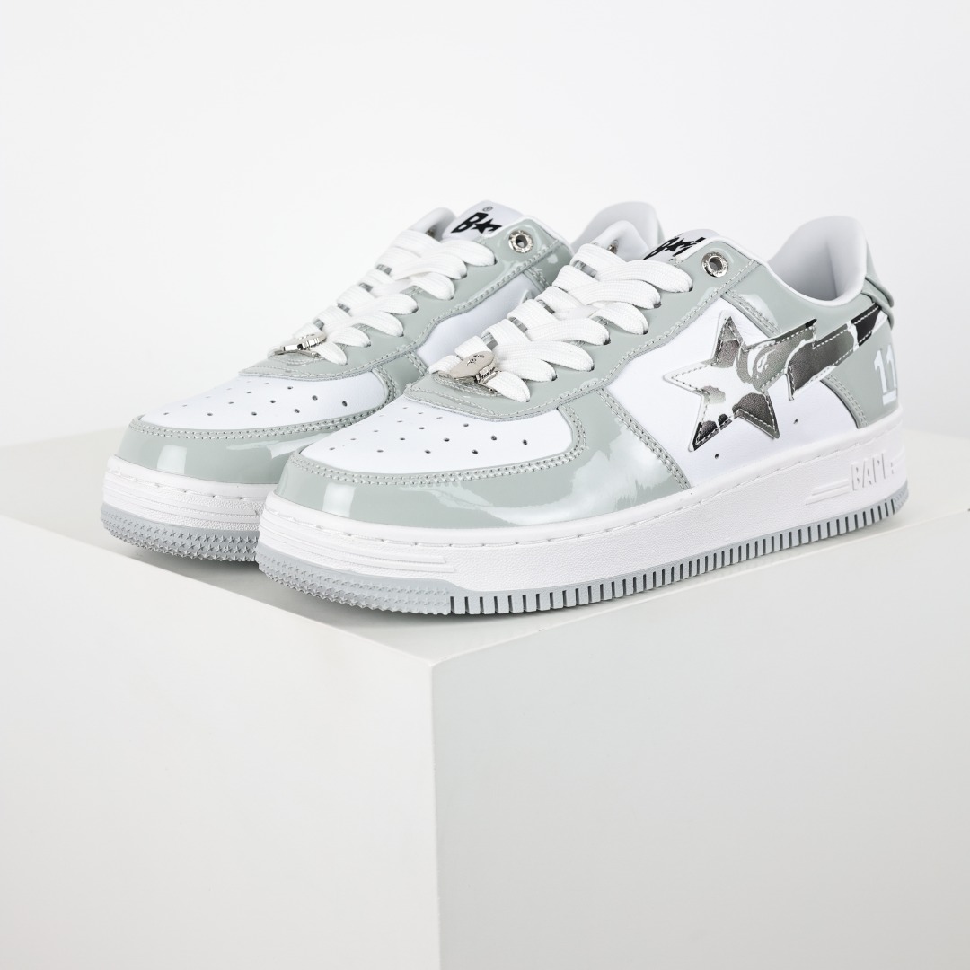 Bape Sta Low Sneakers Gray