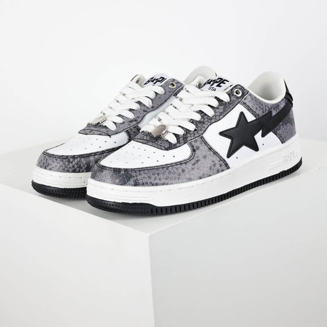 BAPE STA Low Sneakers Black