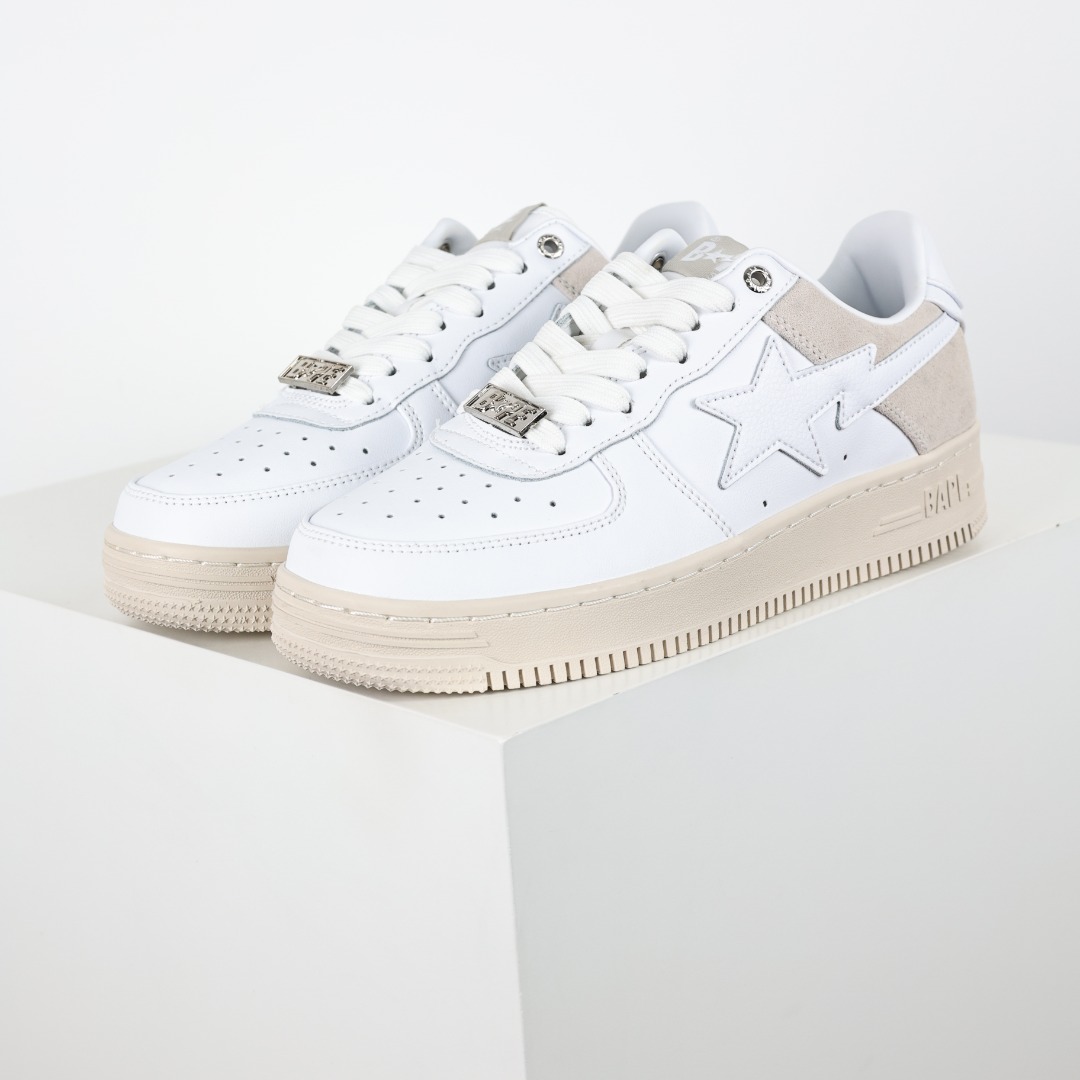 Bape STA Low Sneakers White