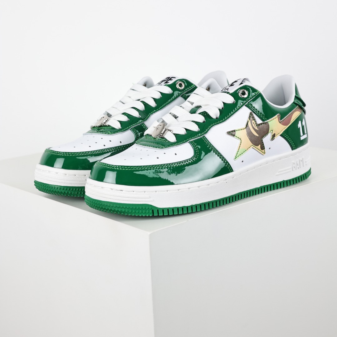 Bape STA Low-Top Sneaker Green