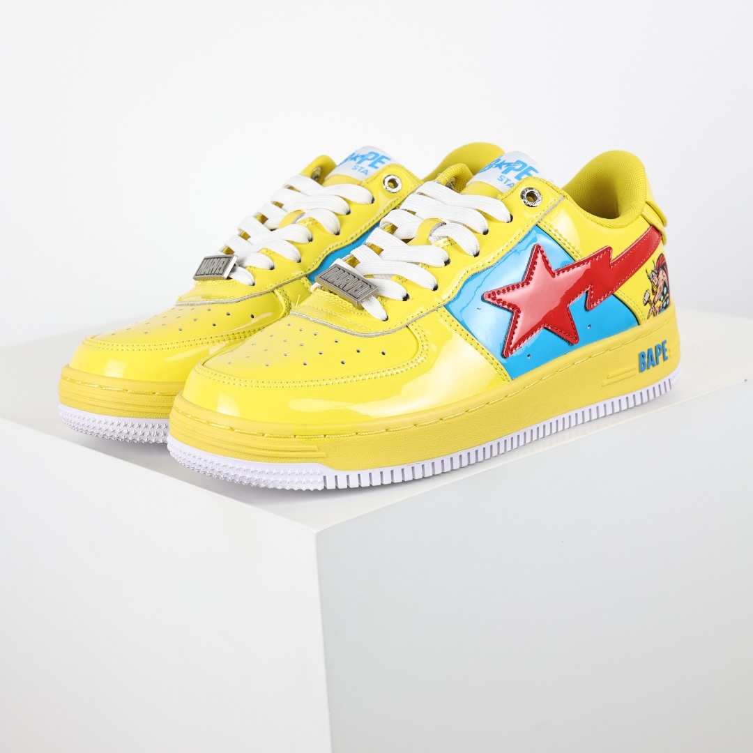 BAPE STA Marvel Low Sneakers Multi
