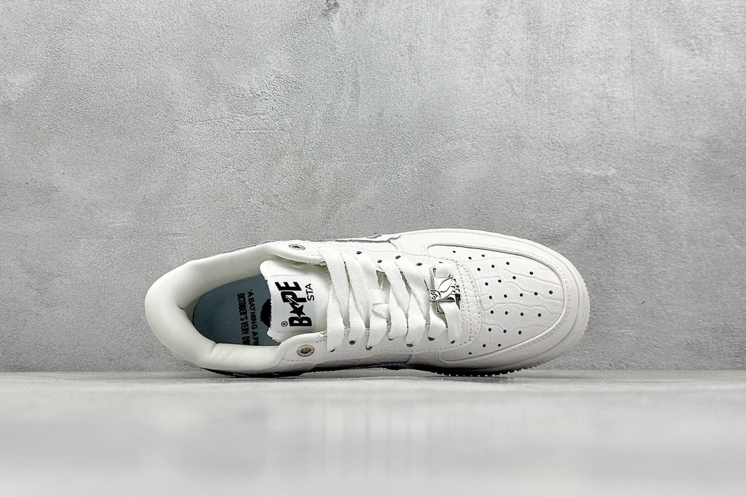 Bape STA Low-Top Sneakers White