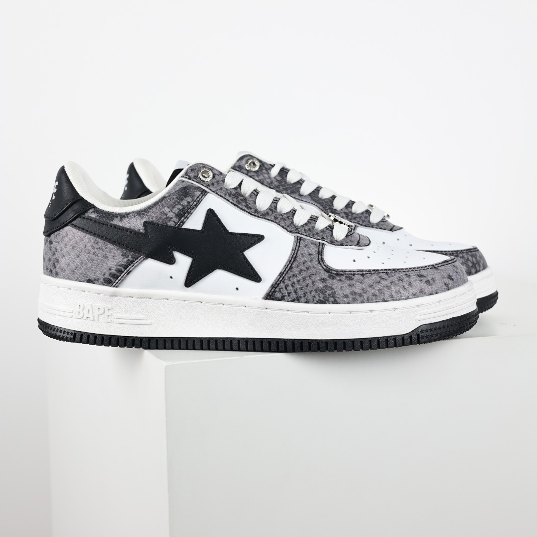 BAPE STA Low Sneakers Black