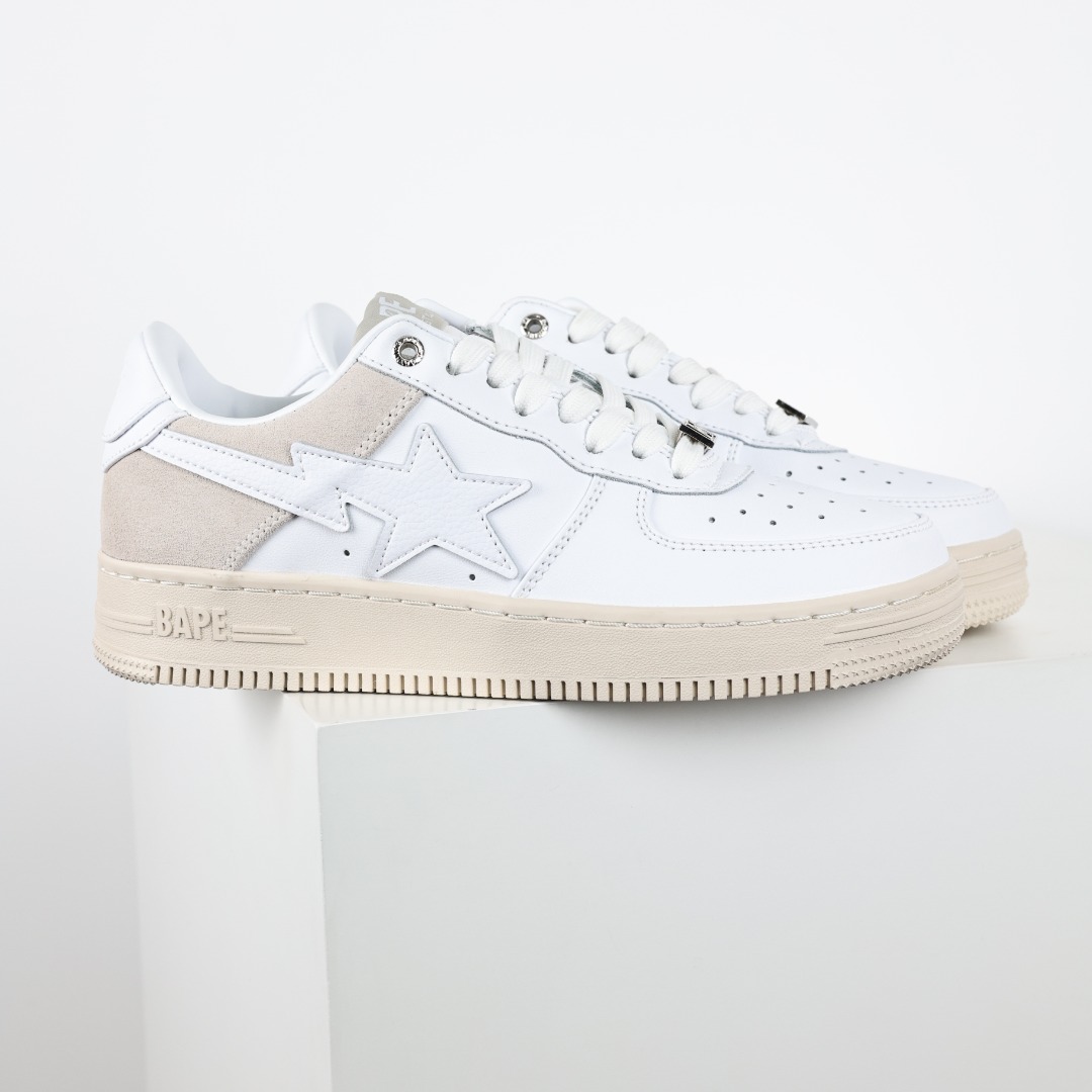 Bape STA Low Sneakers White