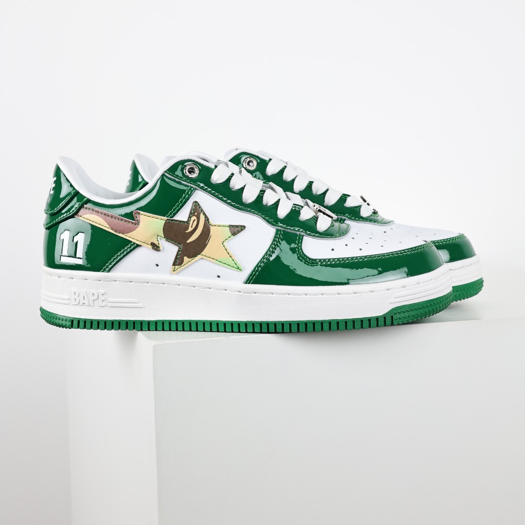 Bape STA Low-Top Sneaker Green