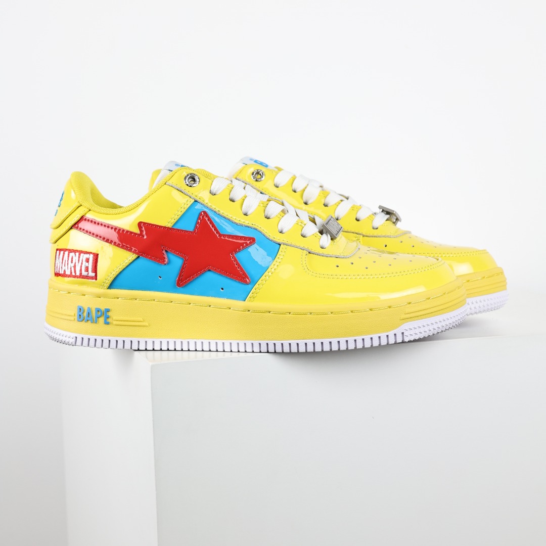 BAPE STA Marvel Low Sneakers Multi