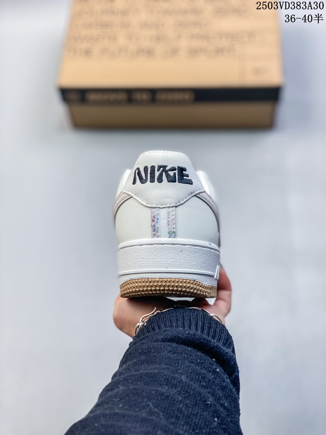 Nike Air Force 1 '07 Low Red Swoosh White