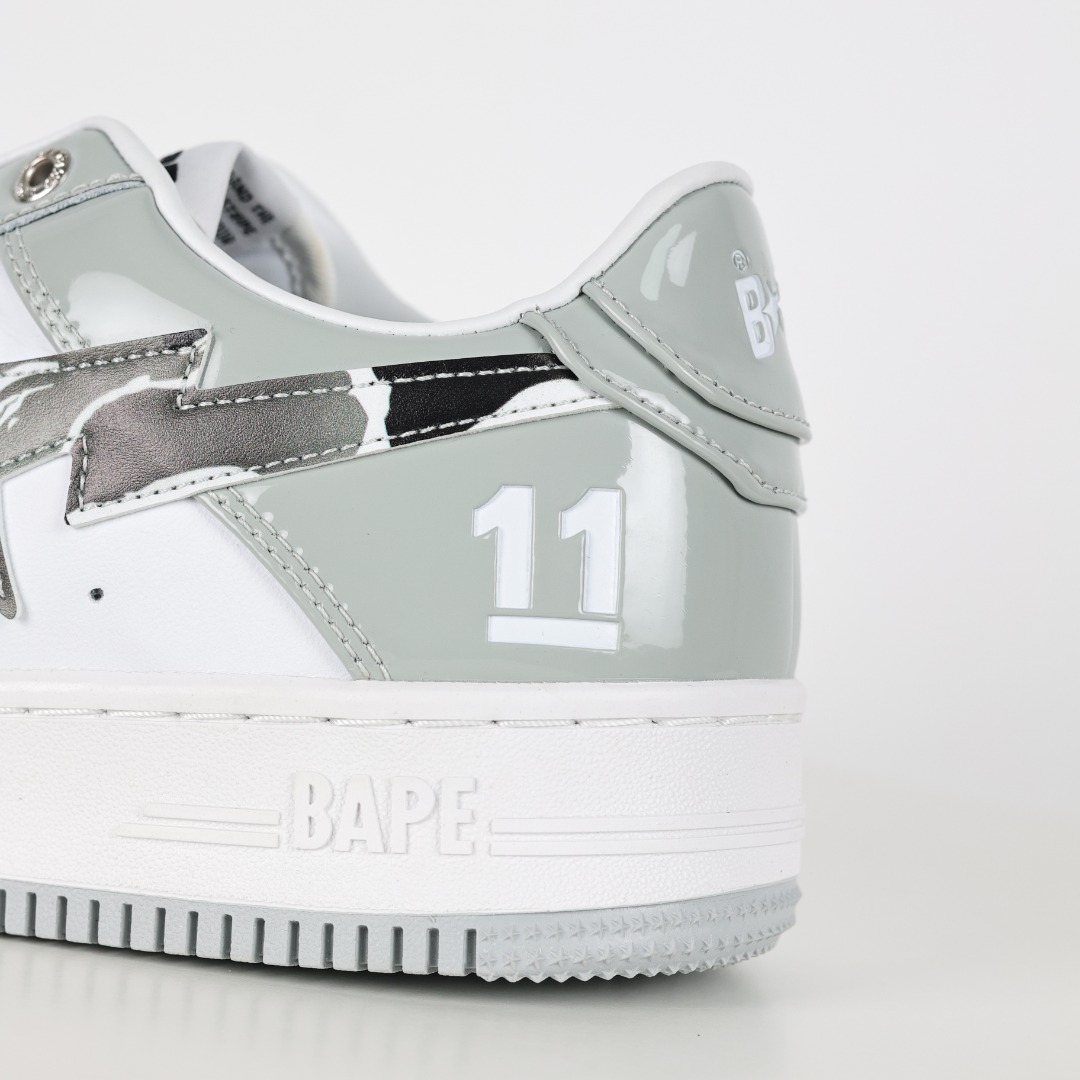 Bape Sta Low Sneakers Gray