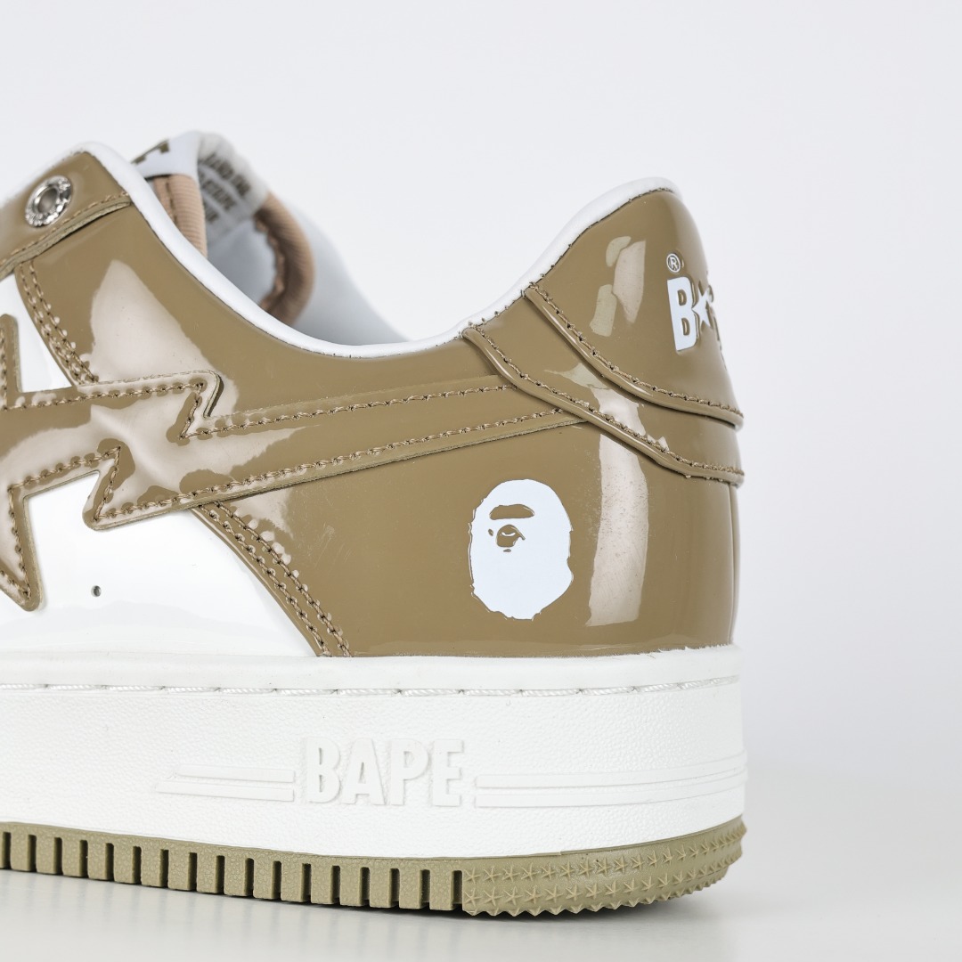 BAPE STA Classic Sneakers White/Khaki