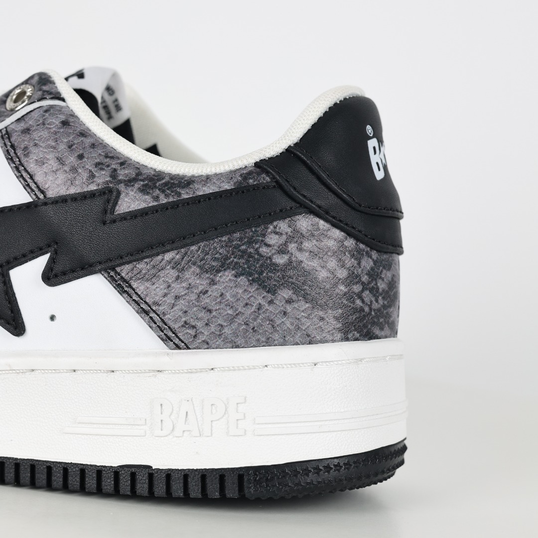 BAPE STA Low Sneakers Black