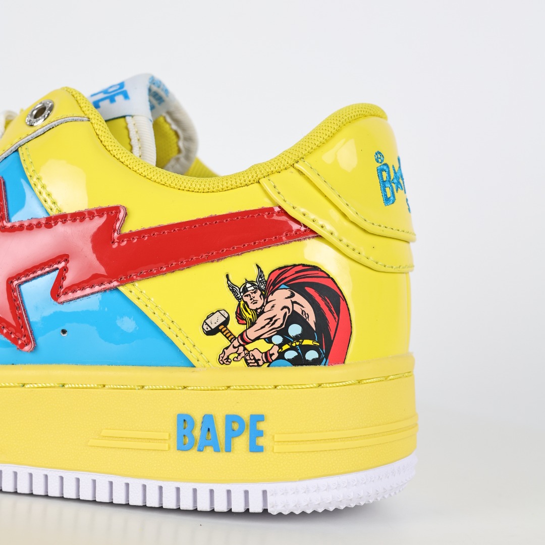 BAPE STA Marvel Low Sneakers Multi