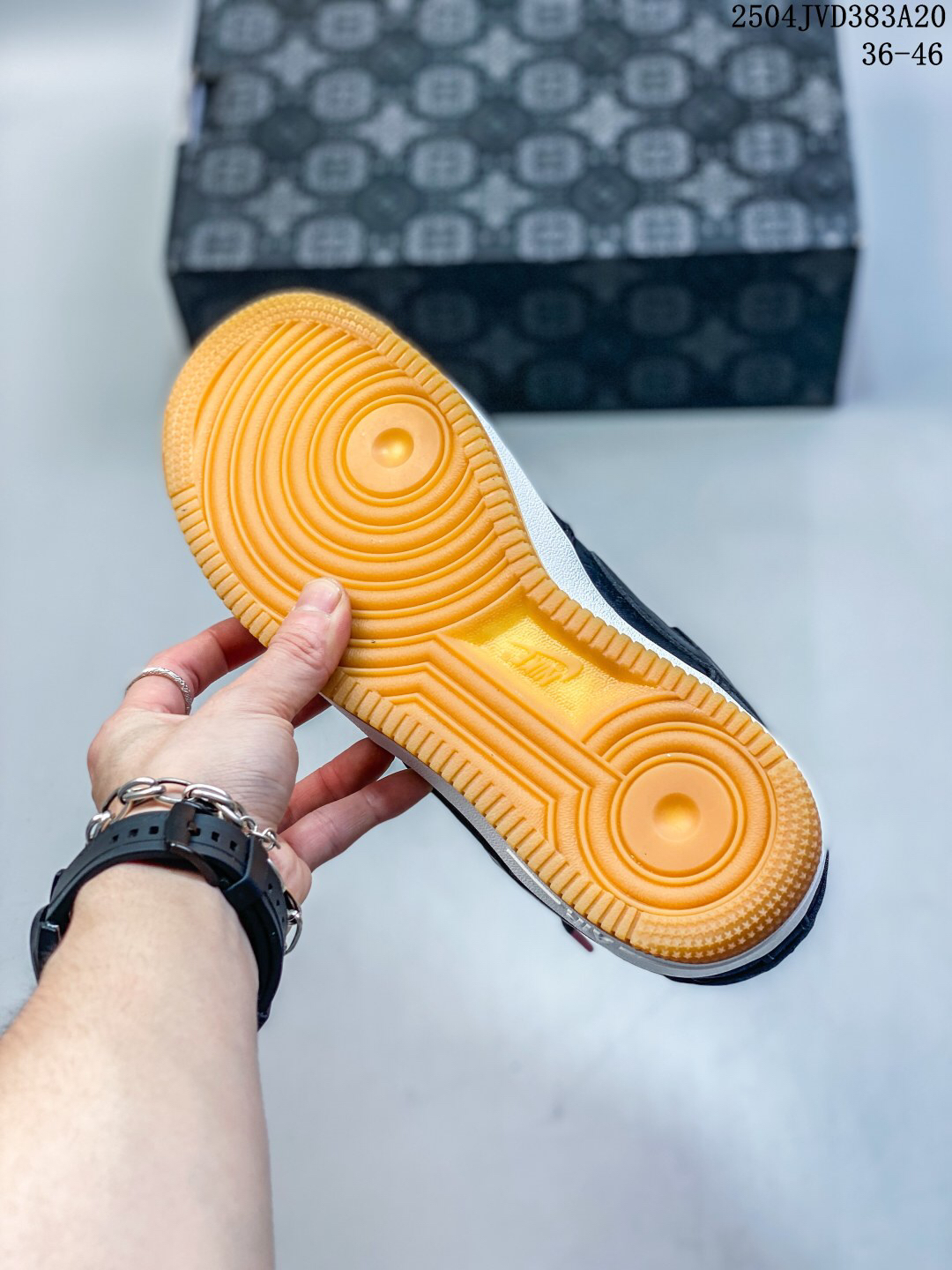 Nike Air Force 1 '07 Low Gum Black