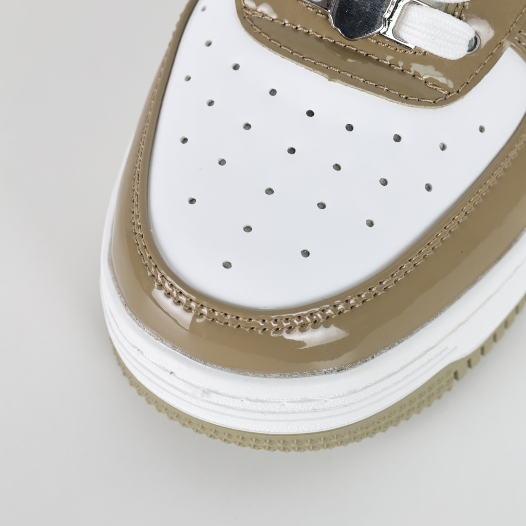 BAPE STA Classic Sneakers White/Khaki