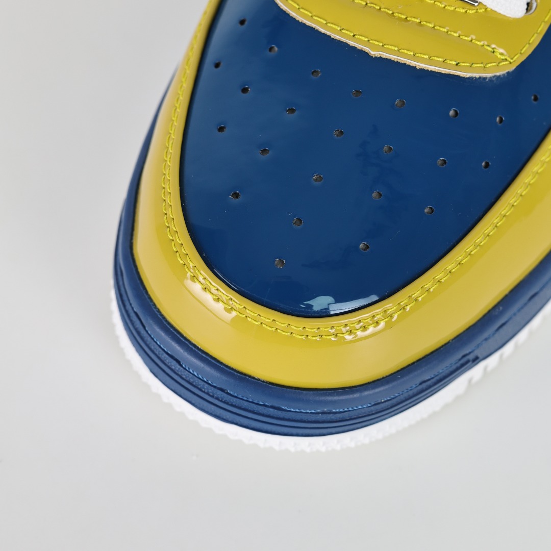 Bape Sta Low Top Sneakers Yellow