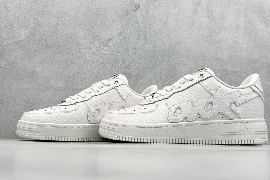 Bape STA Low-Top Sneakers White