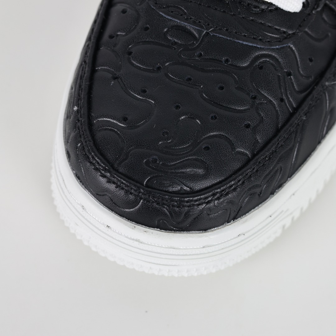 Bape Sta Embossed Sneaker Black