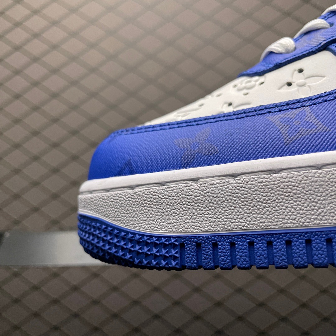 Louis Vuitton x Nike AF1 Low Blue