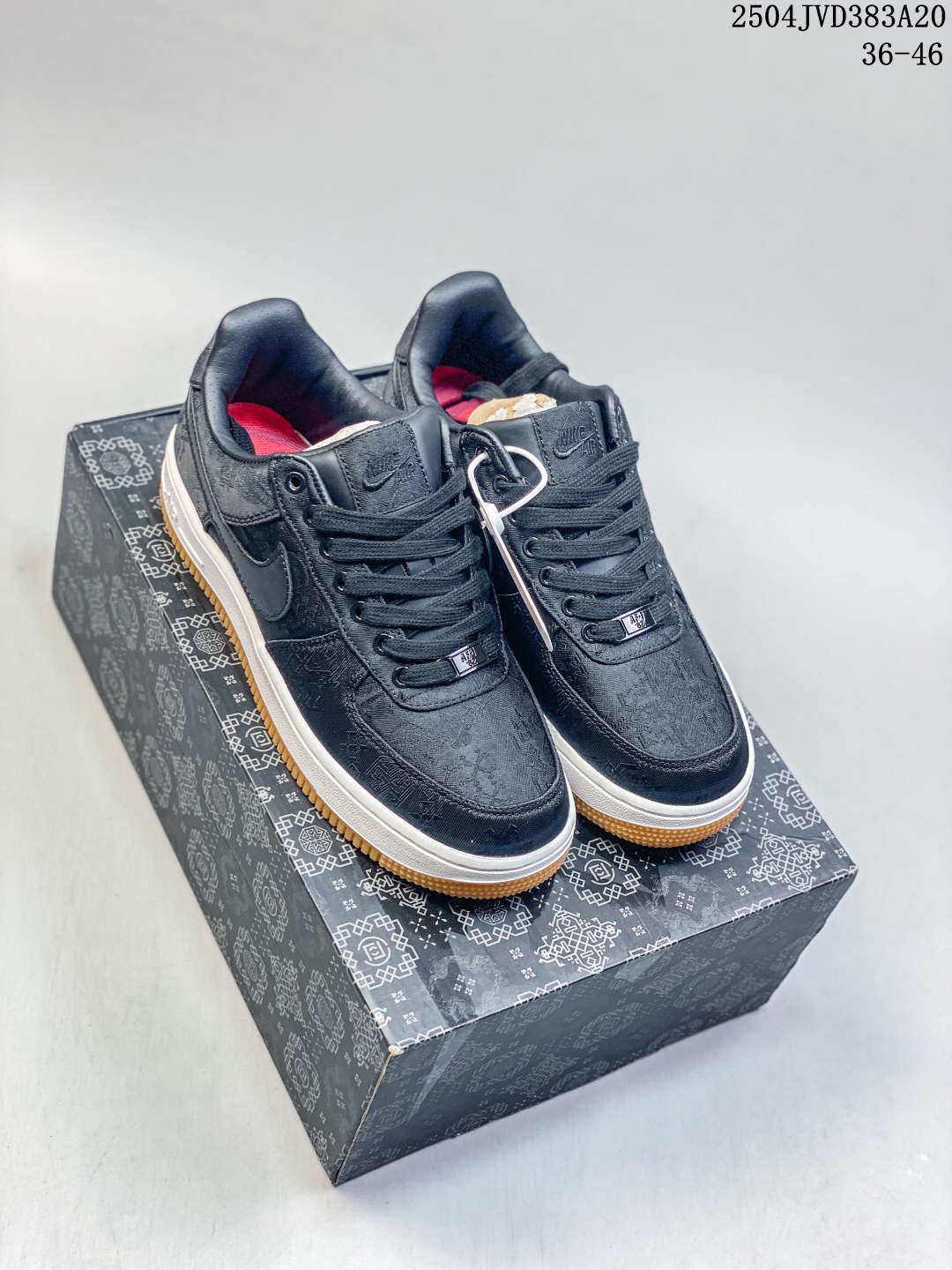 Nike Air Force 1 '07 Low Gum Black