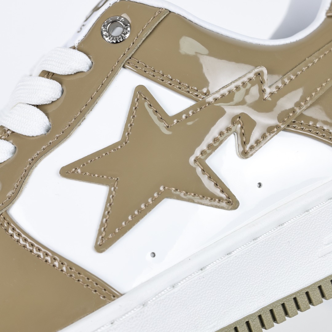 BAPE STA Classic Sneakers White/Khaki