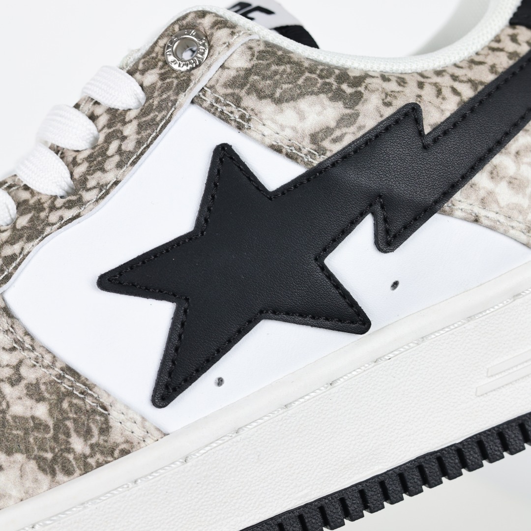 Bape Sta Snake-Look Sneakers Multicolor