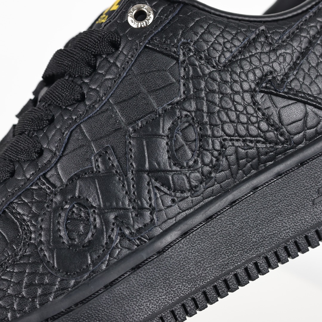Bape BAPE STA Croc Low Sneakers Black
