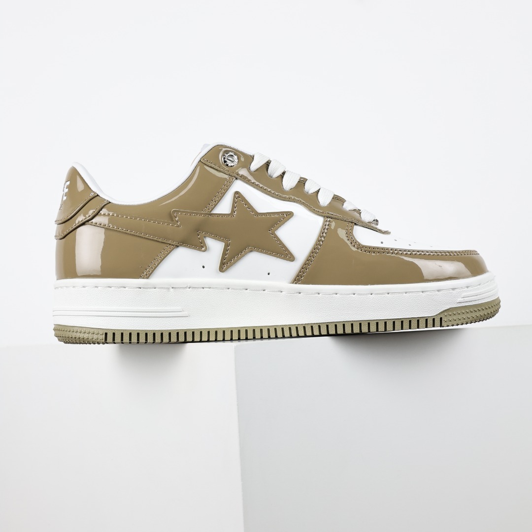 BAPE STA Classic Sneakers White/Khaki