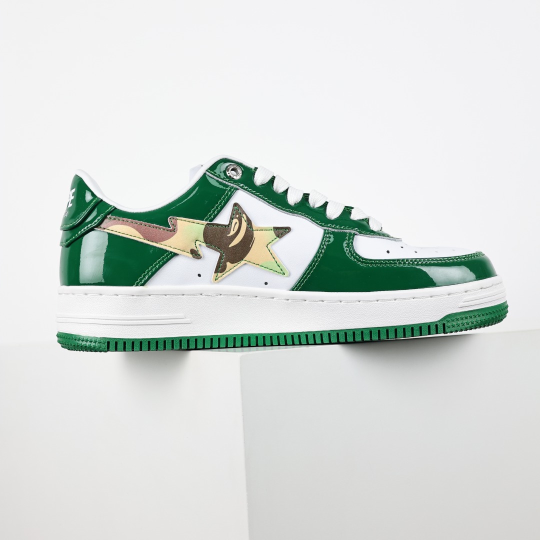 Bape STA Low-Top Sneaker Green
