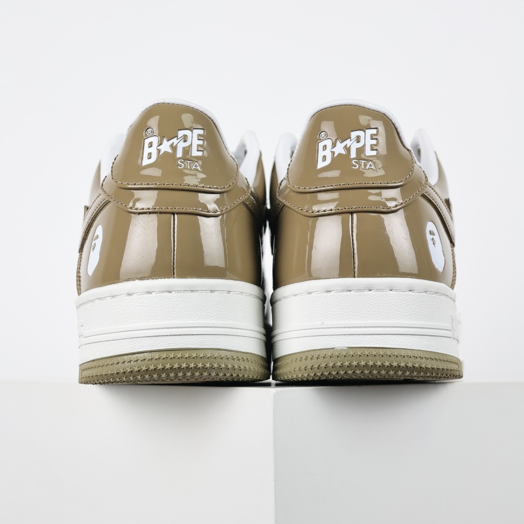 BAPE STA Classic Sneakers White/Khaki