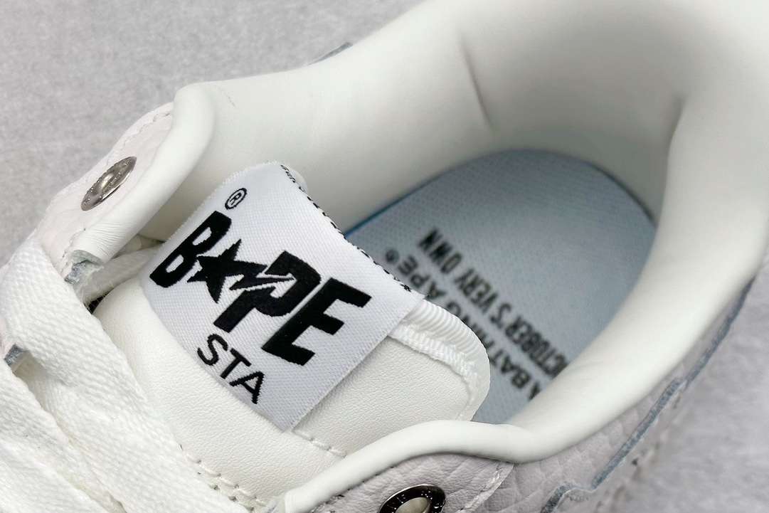 Bape STA Low-Top Sneakers White