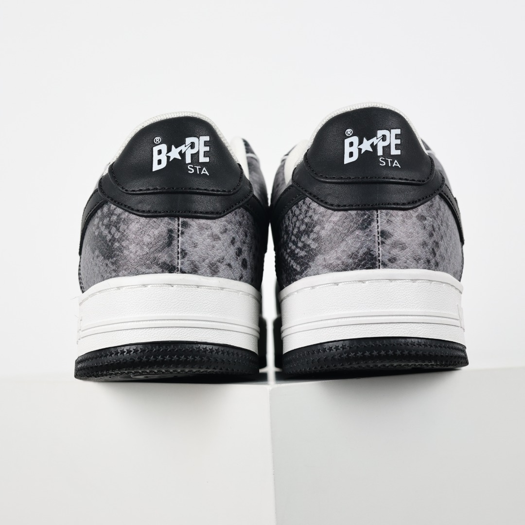 BAPE STA Low Sneakers Black