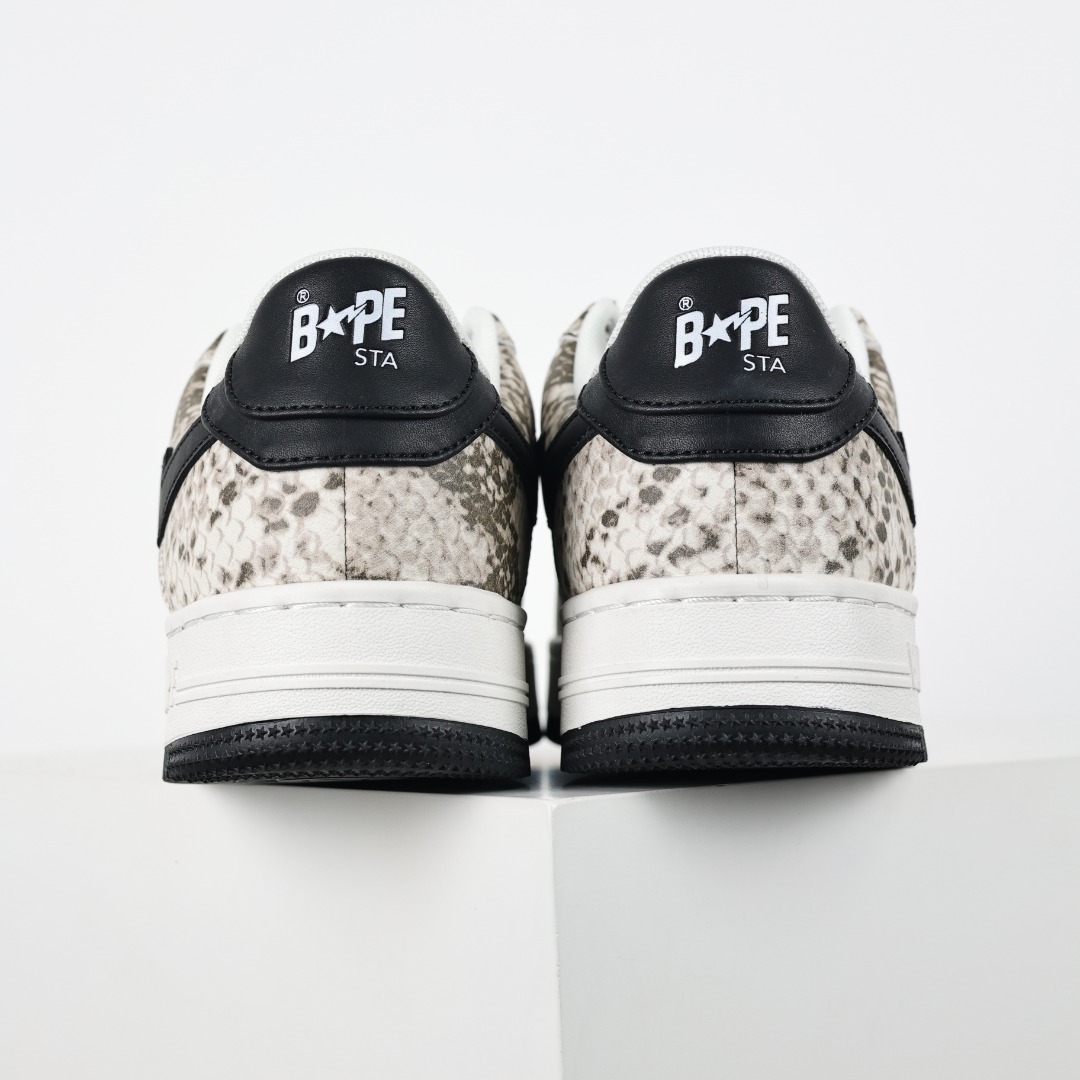 Bape Sta Snake-Look Sneakers Multicolor