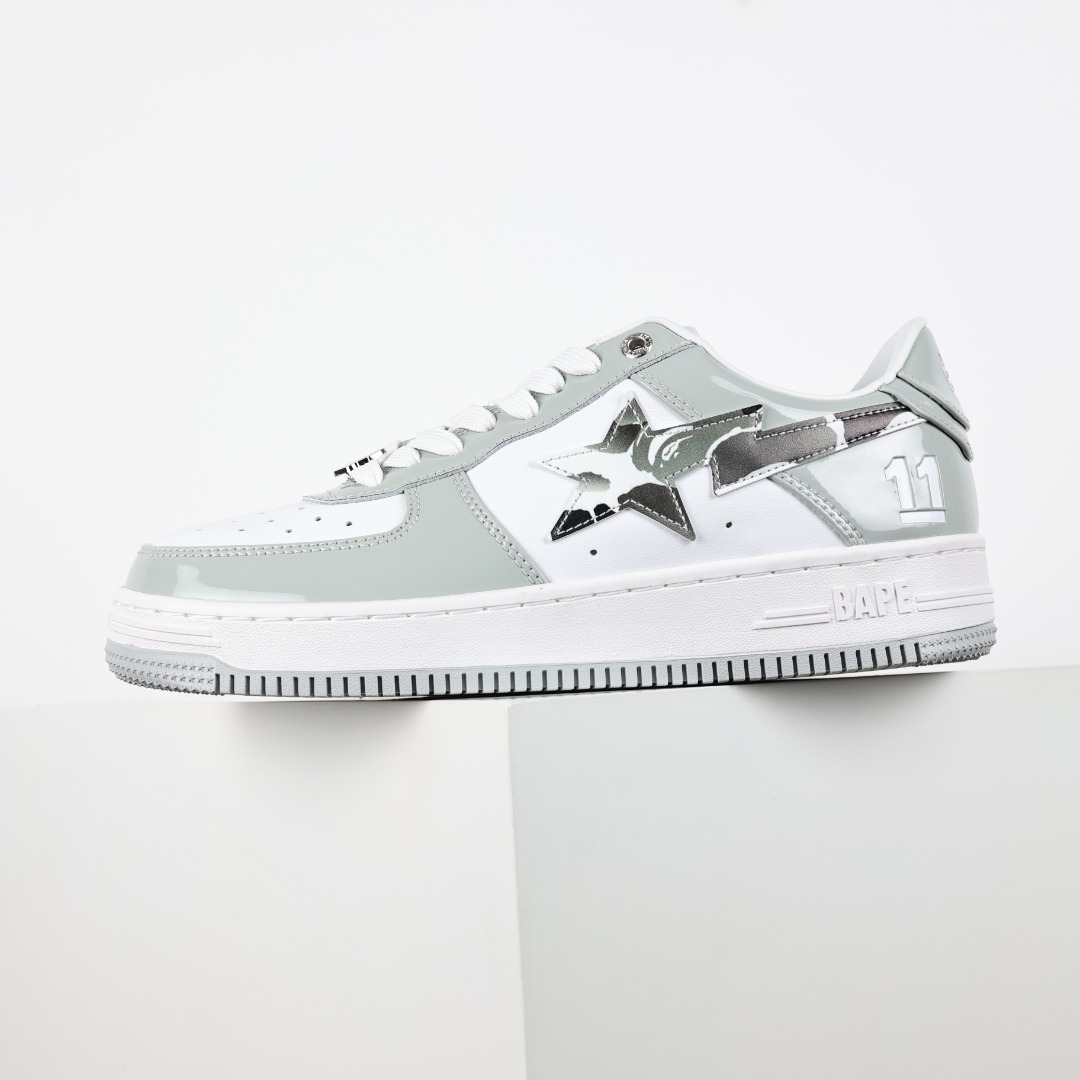 Bape Sta Low Sneakers Gray