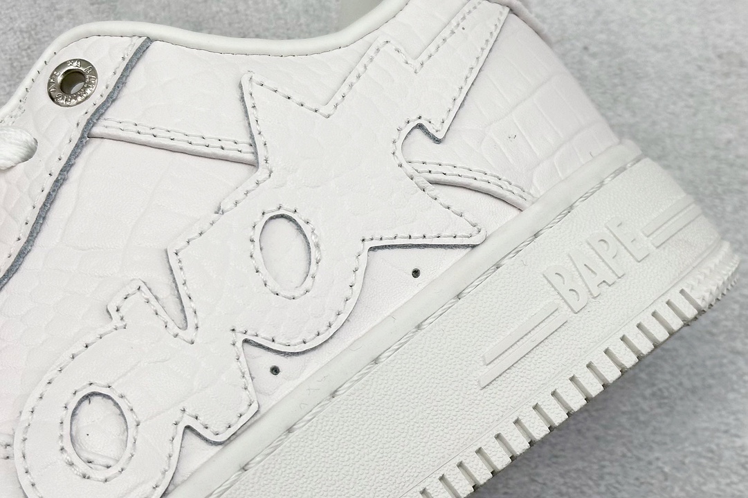 Bape STA Low-Top Sneakers White