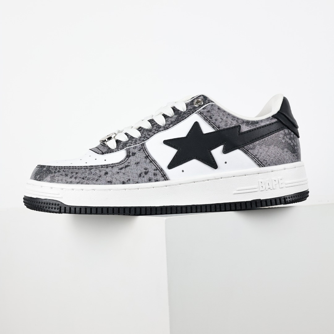BAPE STA Low Sneakers Black