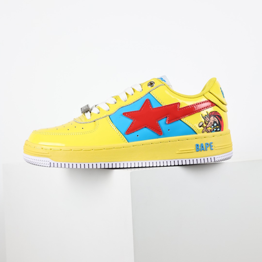 BAPE STA Marvel Low Sneakers Multi