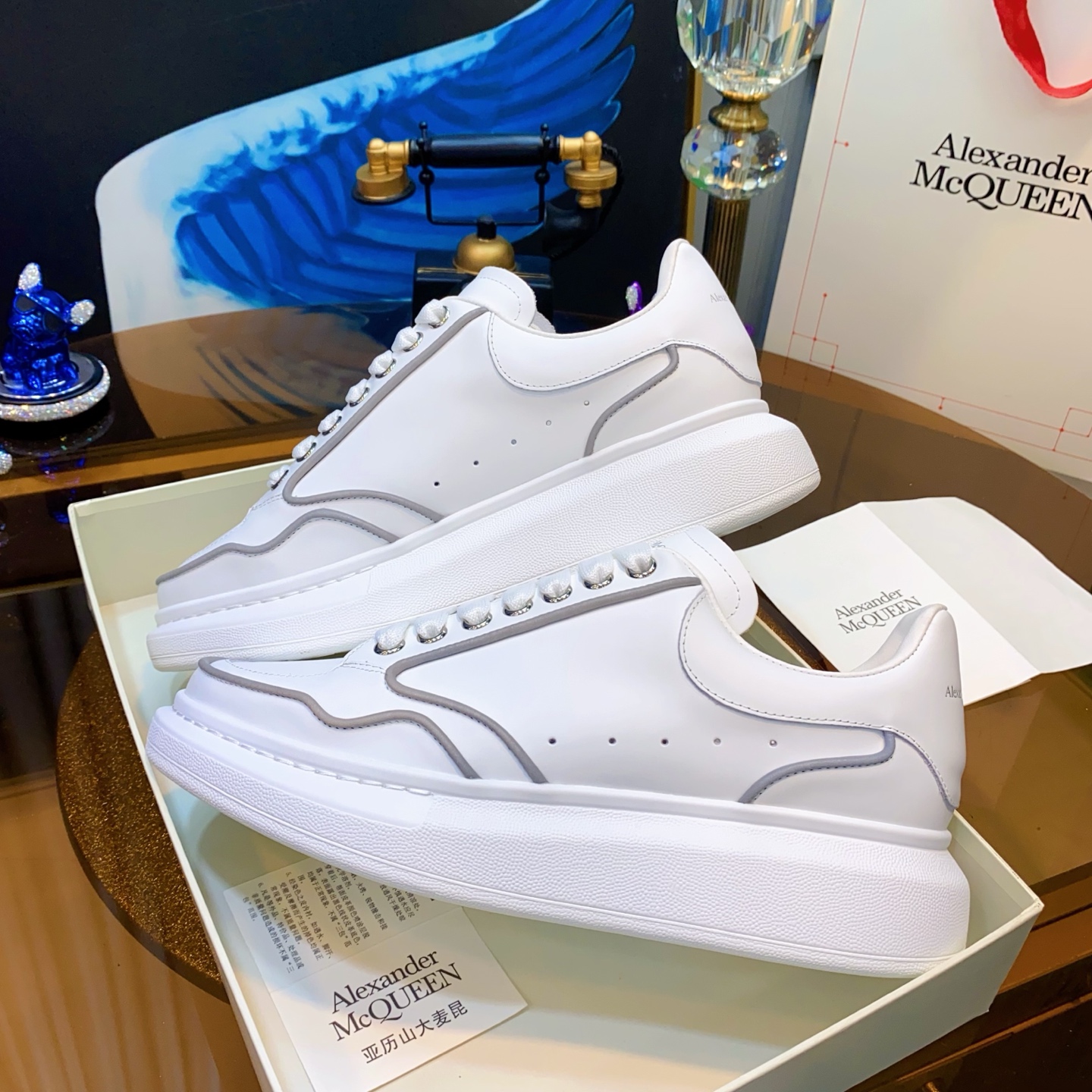 McQueen Runner Sneakers White