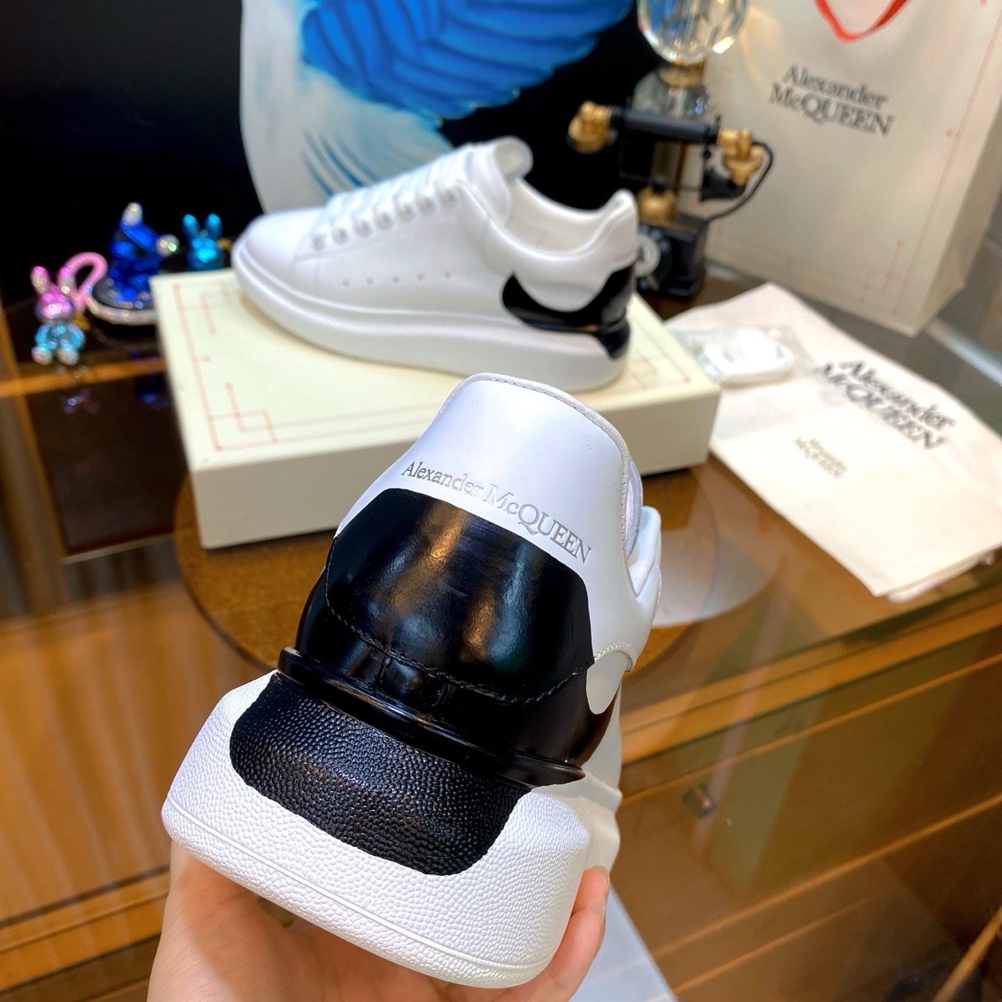 McQueen Chunky Sneaker White