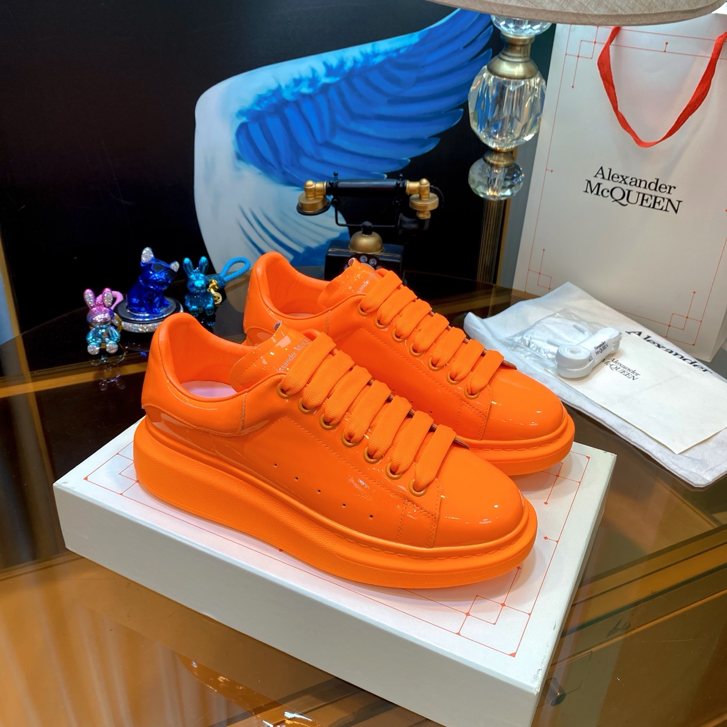 McQueen Chunky Sneaker Orange
